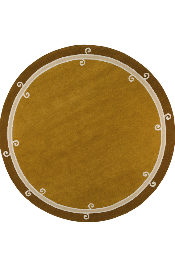 toulemonde-bochart-syracuse-rond-tabac-tapis-rond-en-laine-tuft-main image 1