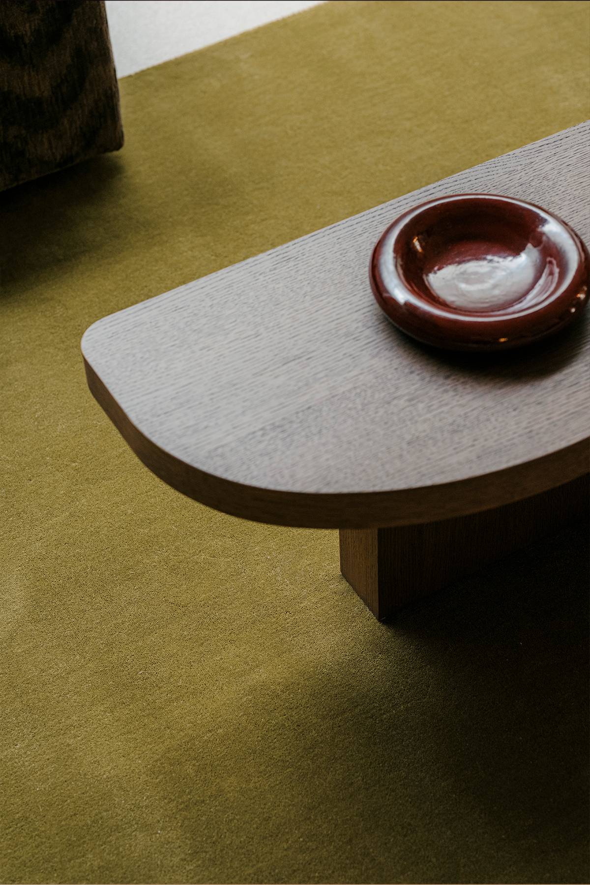 toulemonde-bochart-signature-tapis-vert-laine-100-naturelle-tiss-main image 2