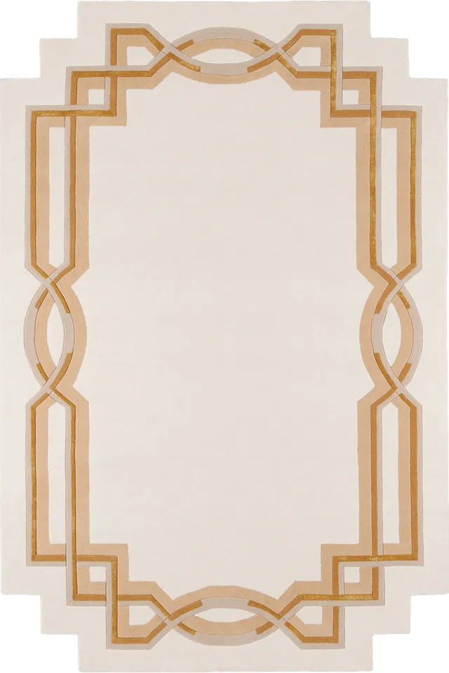 toulemonde-bochart-style-tapis-cru-bordures-architectur-es-laine-tuft-velours image 1