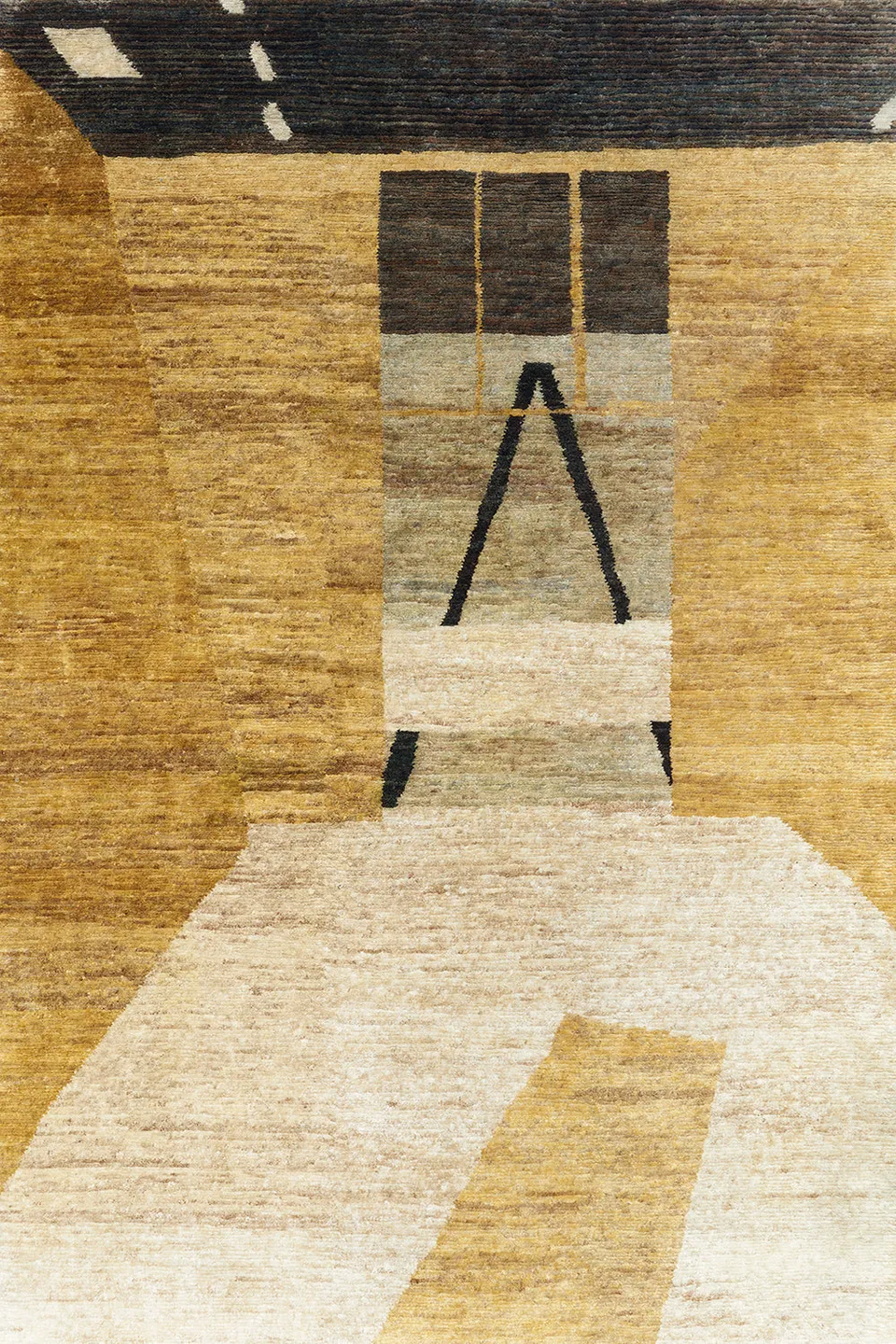 toulemonde-bochart-atelier-gold-tapis-beige-en-jute-nou-main-lav image 1