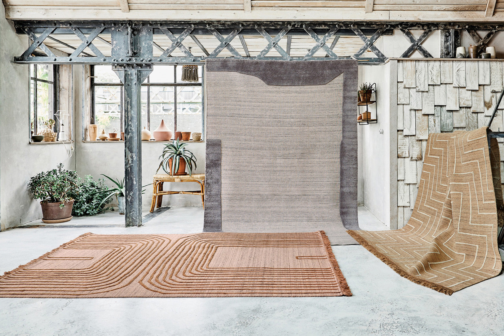 serge-lesage-tapis-flow-3-gris-plume image 2