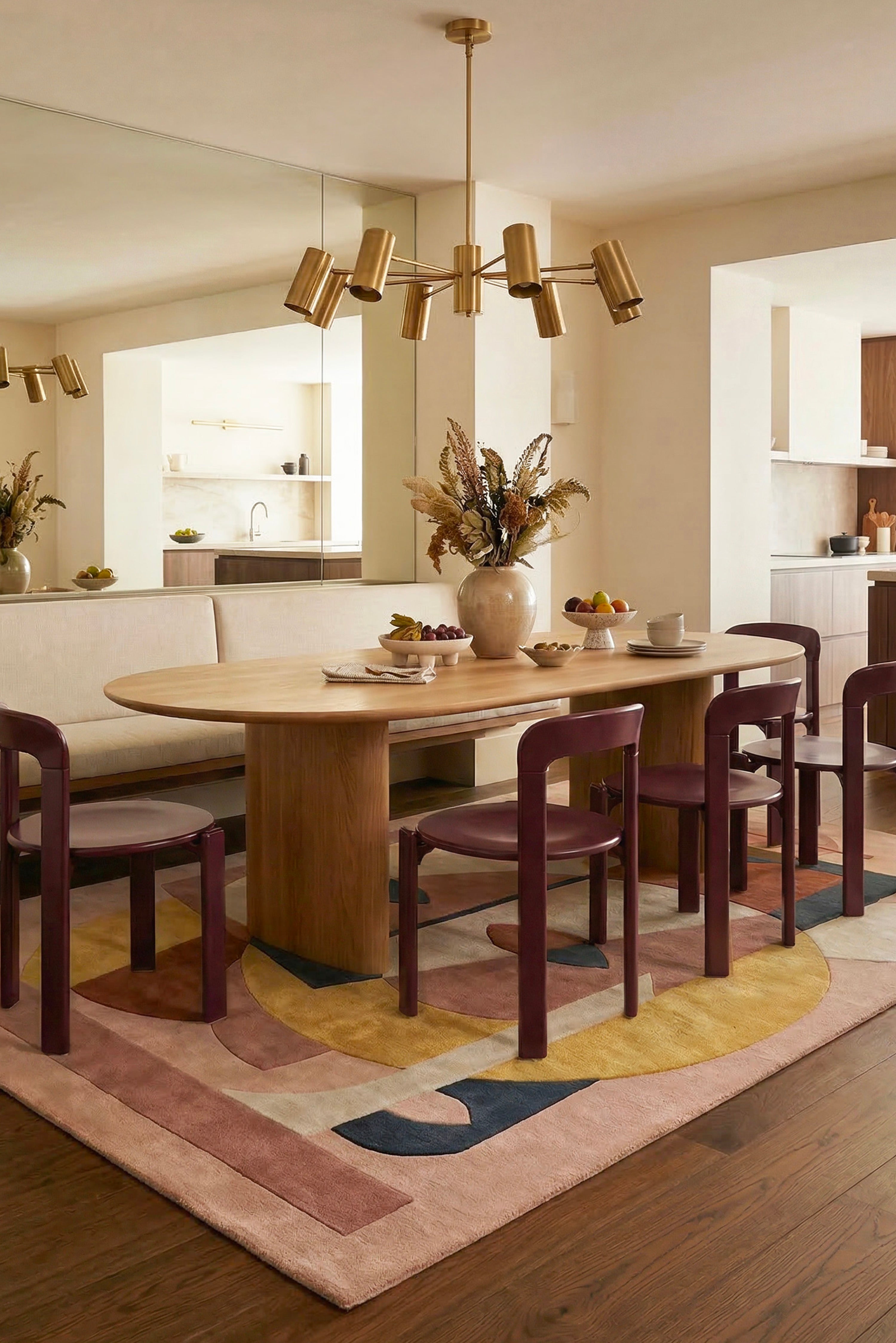 toulemonde-bochart-aduma-terracotta-tapis-laine-par-florence-bourel image 2