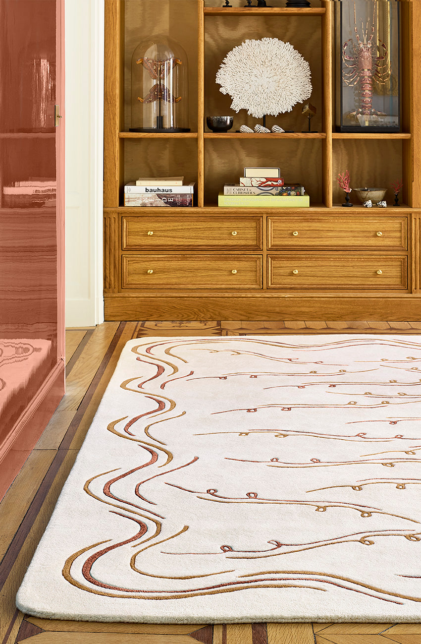 toulemonde-bochart-nazar-cru-brique-tapis-laine-tuft-main image 4
