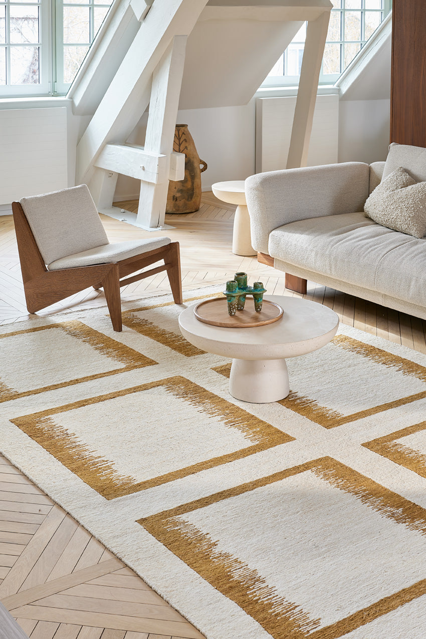 toulemonde-bochart-ciutadella-tapis-gold-motif-g-om-trique image 3