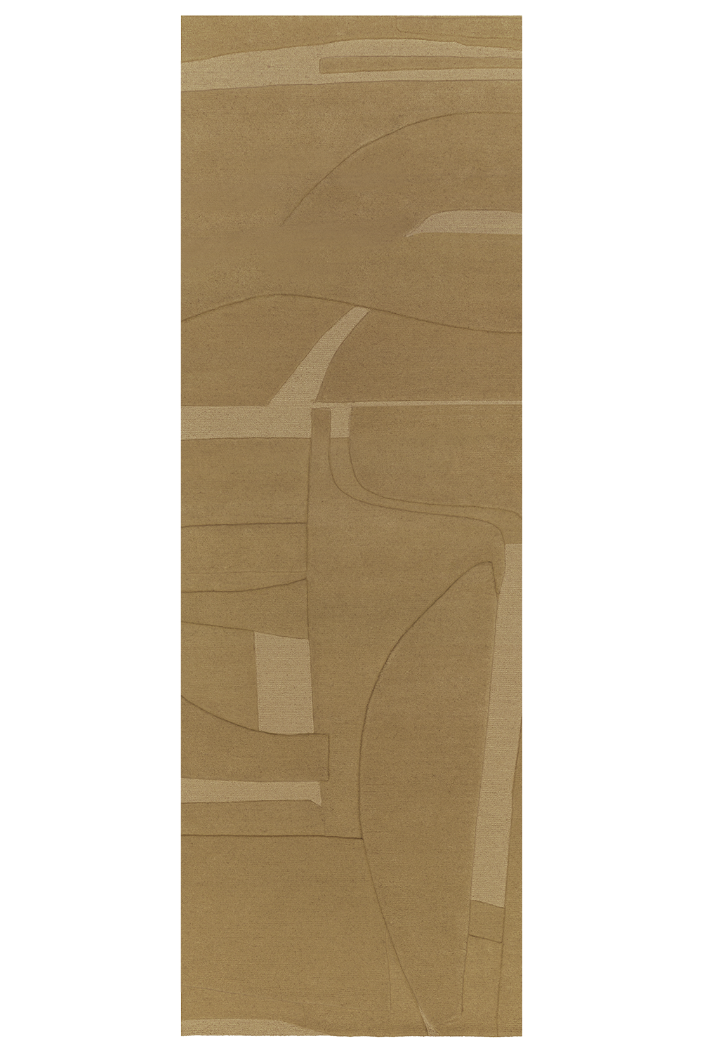 toulemonde-bochart-collage-tapis-brun-en-laine-pascale-ribourg image 1
