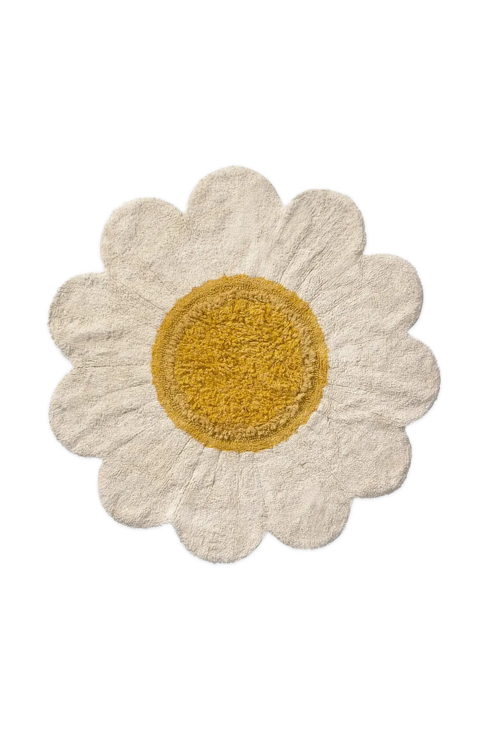 lorena-canals-tapis-lavable-white-daisy-tapis-enfant-fleur-coton image 1