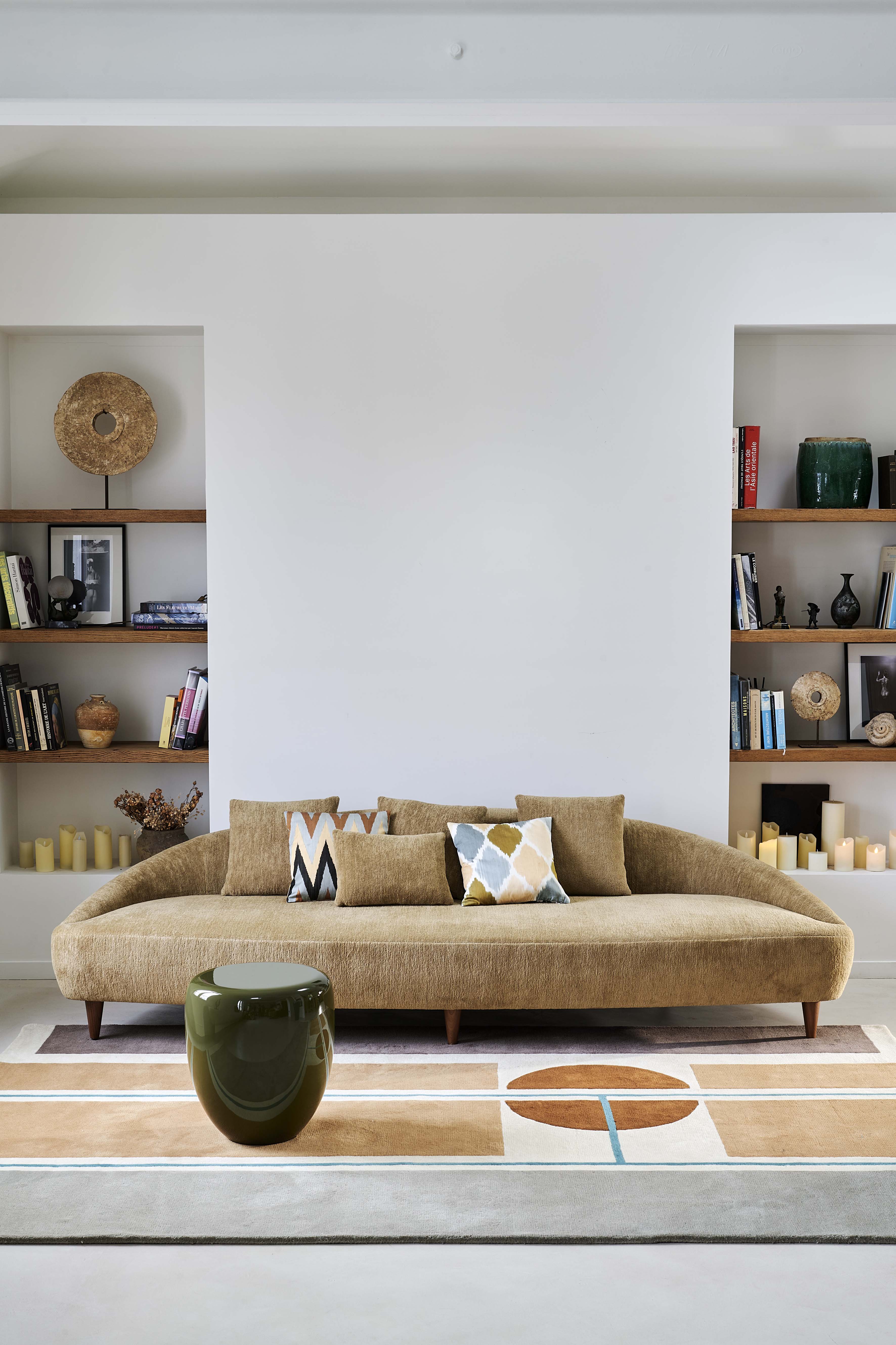 toulemonde-bochart-colagem-tapis-laine-beige-fait-main image 4